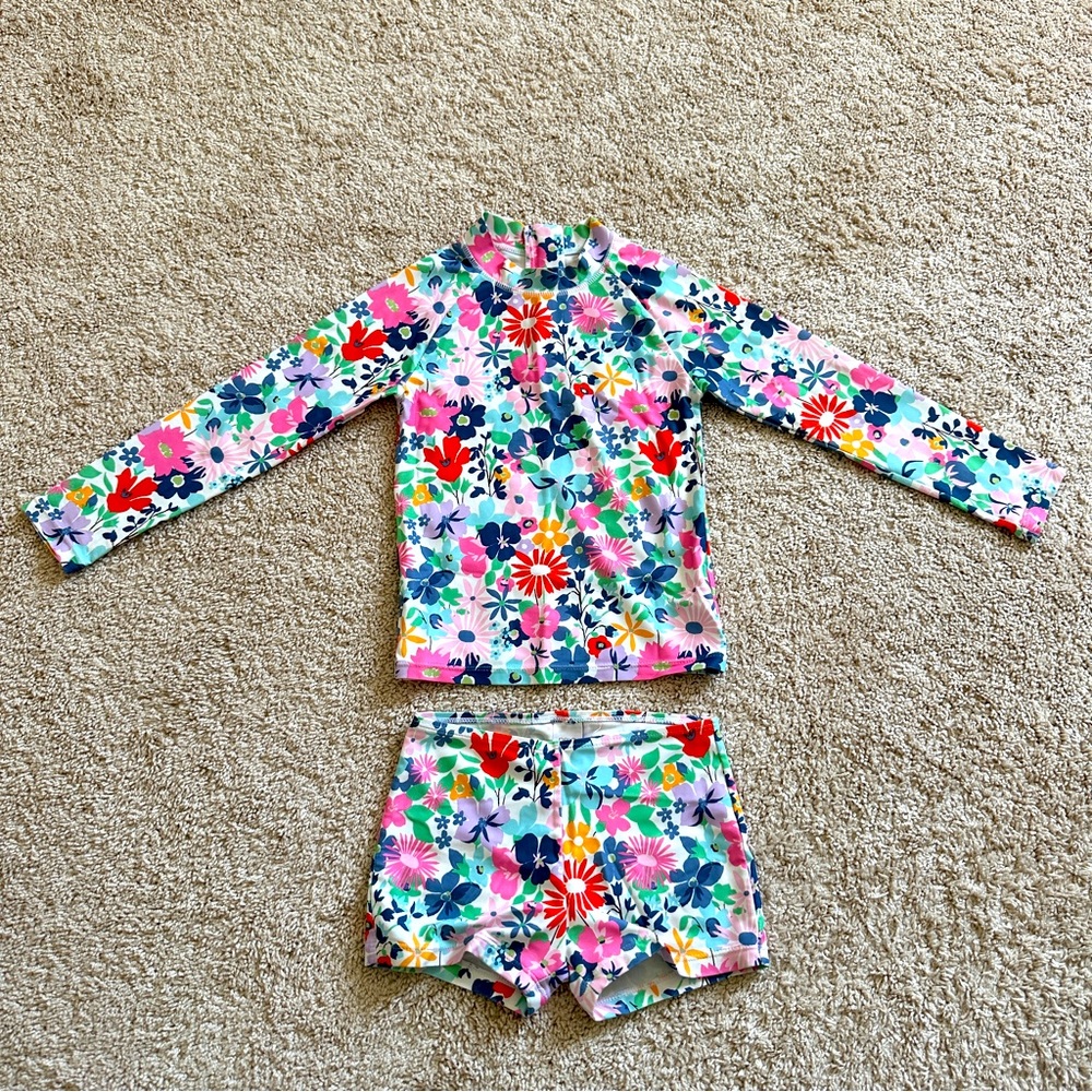 Girl rashguard set